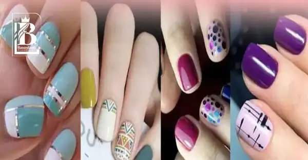 عکس کاشت ناخن کوتاه دخترانه شیک