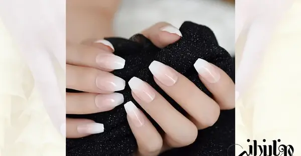 عکس ناخن گلدونی کوتاه