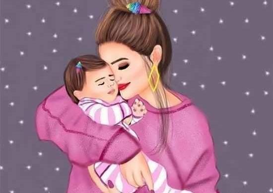 عکس بدون متن مادر و فرزند