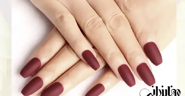 عکس مدل ناخن گلدونی