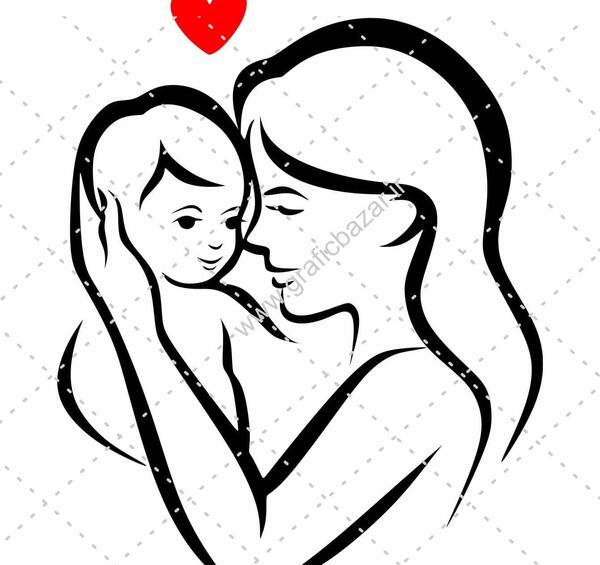 عکس فانتزی مادر و فرزند