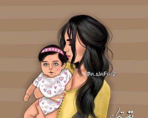 عکس فانتزی مادر فرزندی