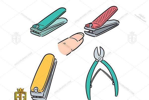 عکس ناخن گرفتن کارتونی