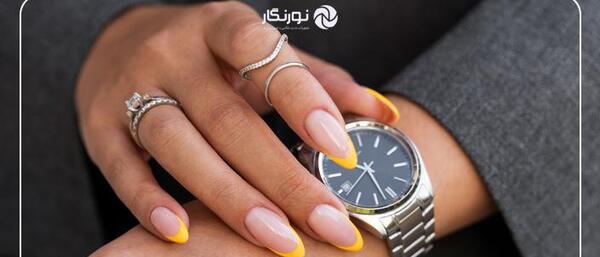 ژست عکس گرفتن ناخن