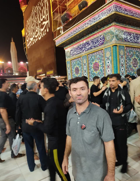 عکس مادر و فرزند شهید شاهچراغ