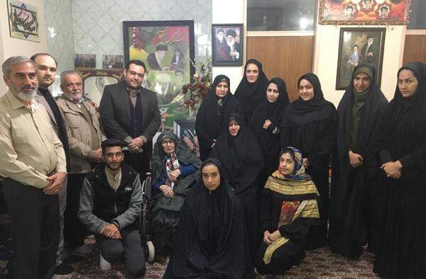 عکس مادر و فرزند شهید کرمان