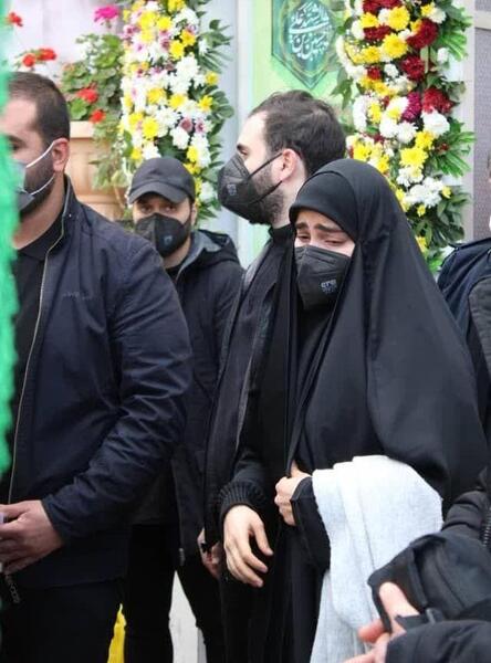 عکس مادر و فرزند شهید کرمان