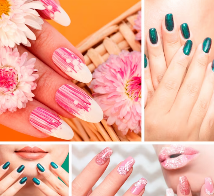 عکس ناخن لاک ژلیش