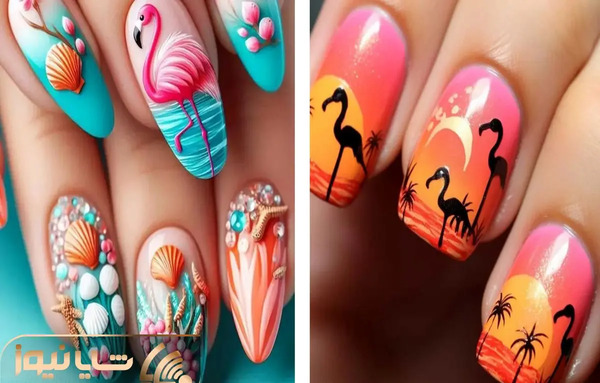 عکس ناخن لاک ژلیش