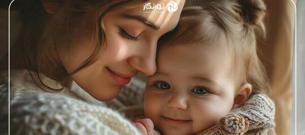 عکس محبت مادر به فرزند