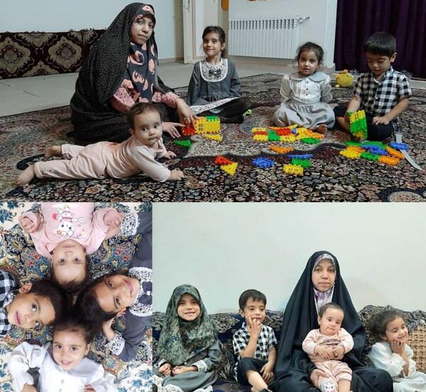 عکس مادر و فرزند ایرانی