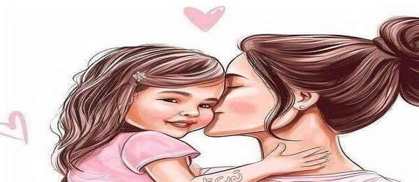 عکس زیبا مادر و فرزند