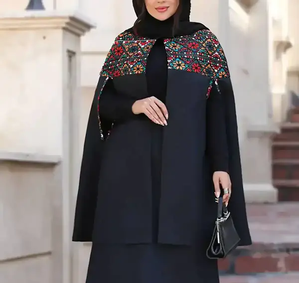 عکس مانتو مشکی محرمی