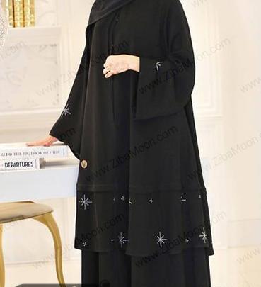 عکس مانتو مشکی محرمی