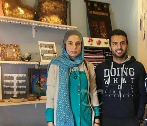 عکس محمد محرمی و همسرش