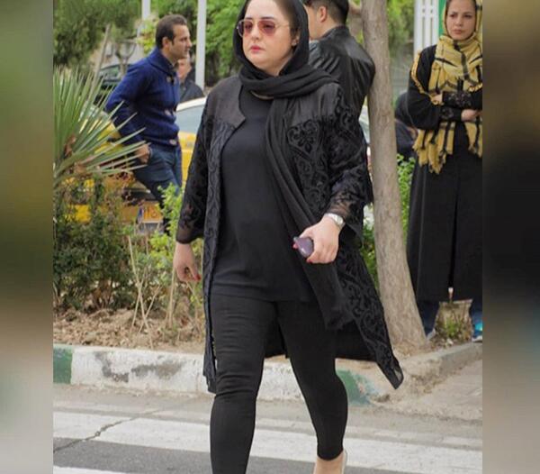 عکس بی حجابی نرگس محمدی
