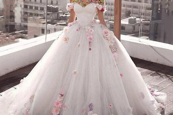عکس زیباترین لباس عروس
