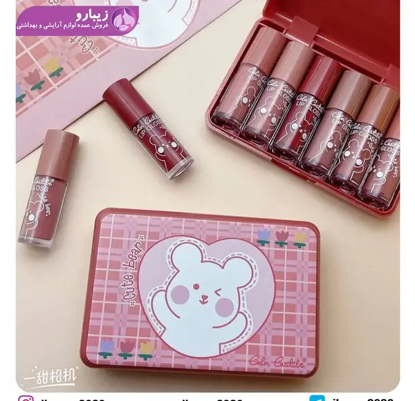 عکس رژ لب شکلاتی