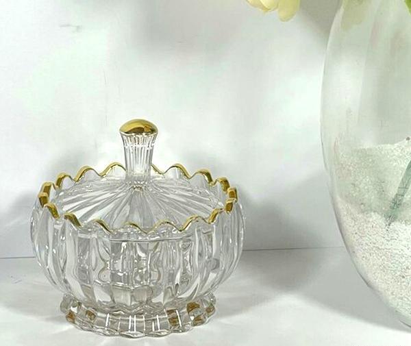 عکس قندان لب طلایی