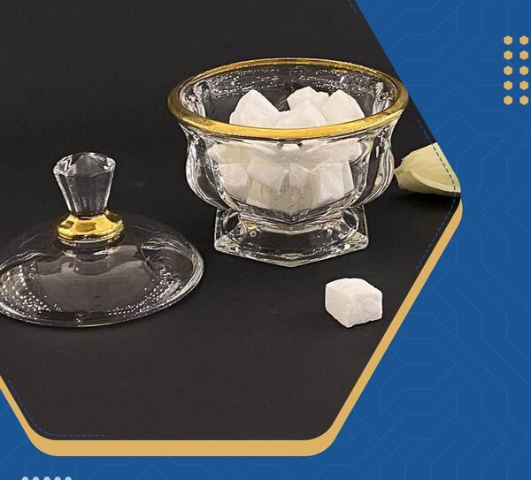عکس قندان لب طلایی