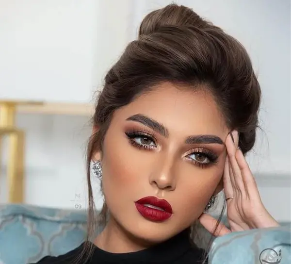 عکس رژ لب عروس