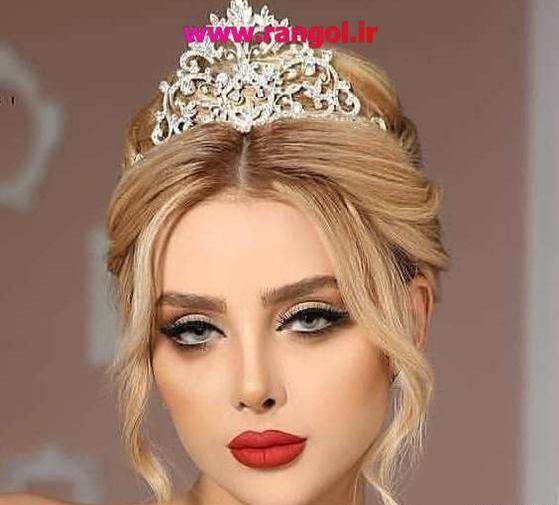عکس رژ لب عروس