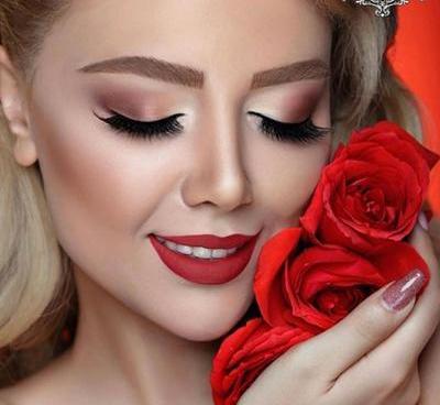 عکس رژ لب عروس