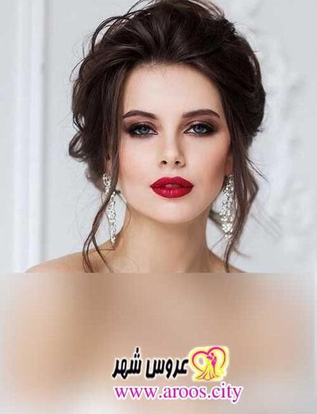 عکس رژ لب عروس