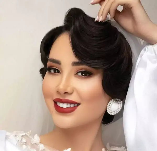 عکس رژ لب عروس