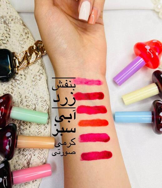 عکس تینت لب فانتزی