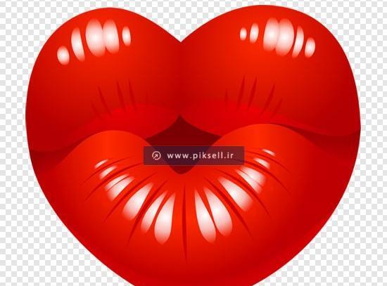 عکس لب قلبی شکل
