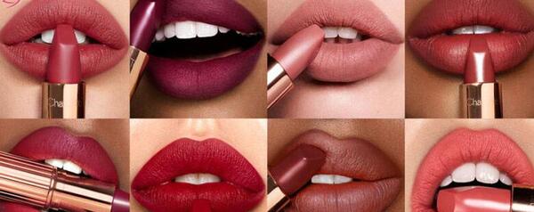 عکس رژ لب قهوه ای تیره