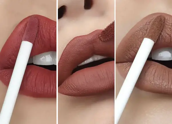 عکس رژ لب کالباسی تیره