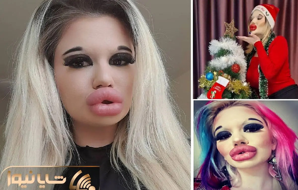 عکس لب های دختر