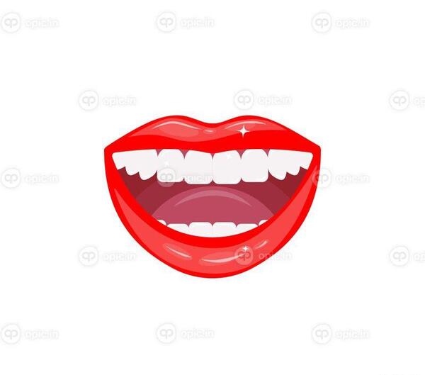 عکس لب و دندان نقاشی