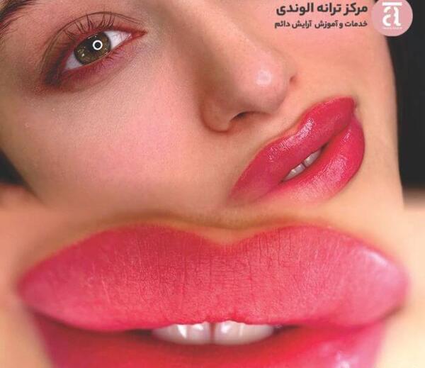 عکس تینت لب کالباسی
