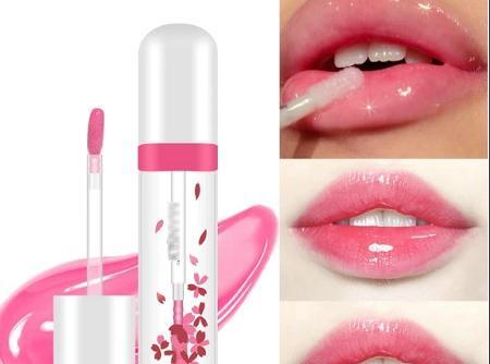 عکس تینت قهوه ای روی لب