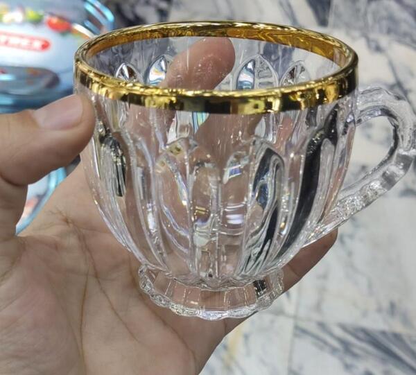 عکس استکان لب طلایی جدید