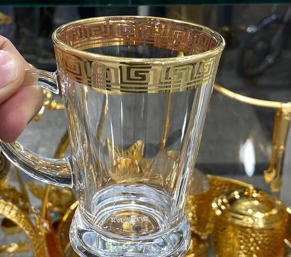 عکس استکان لب طلایی جدید