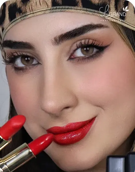 عکس رژ لب سرخابی
