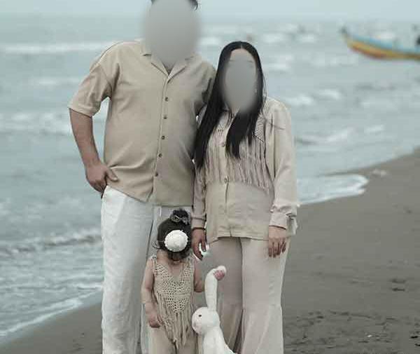 ژست عکس لب دریا شمال