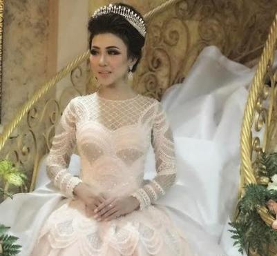 عکس زیباترین لباس عروس دنیا
