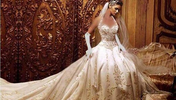 عکس زیباترین لباس عروس دنیا