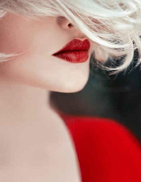 عکس از لب دختر برای پروفایل