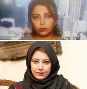 عکس بی حجاب لادن طباطبایی