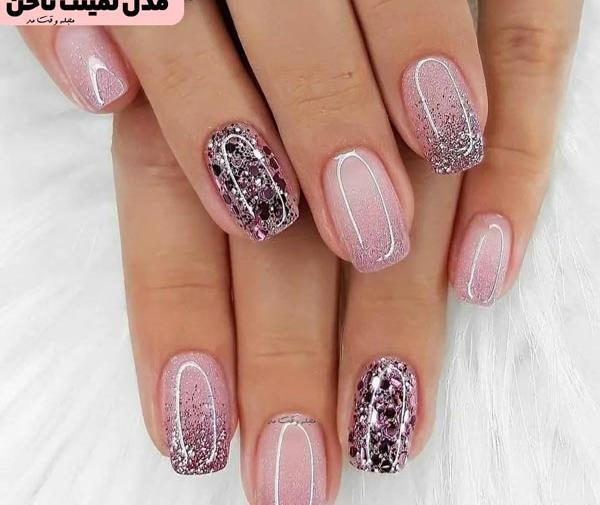 عکس ناخن لمینتی