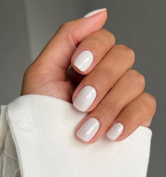 عکس ناخن لمینت فرنچ