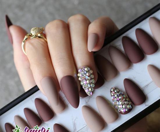 عکس ناخن مصنوعی بچه گانه برای عروسی