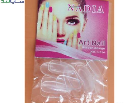عکس ناخن مصنوعی ساده بدون رنگ