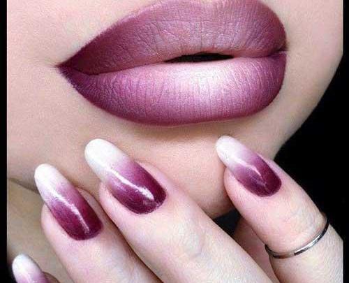 عکس پروفایل ناخن و لب